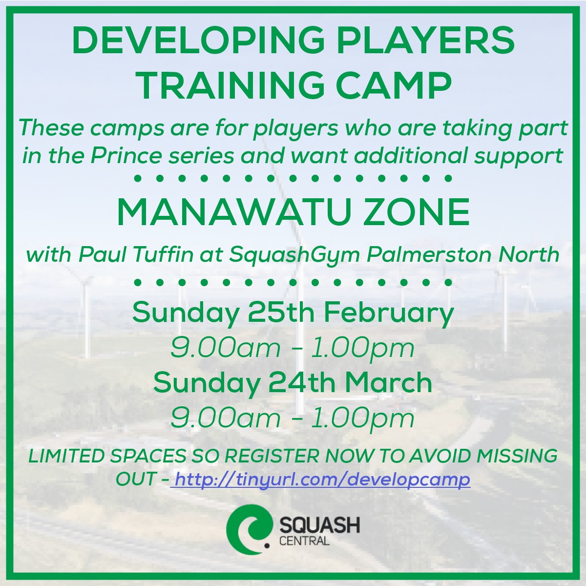 2024 Manawatu Junior Development Camps 