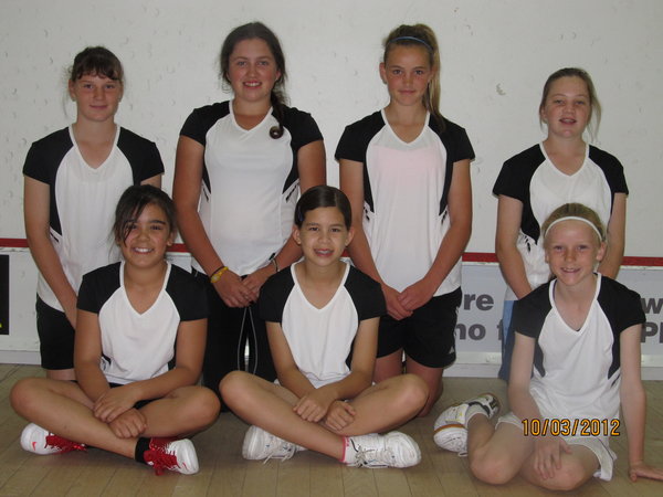Central Junior Girls challenge against Squash Eastern
