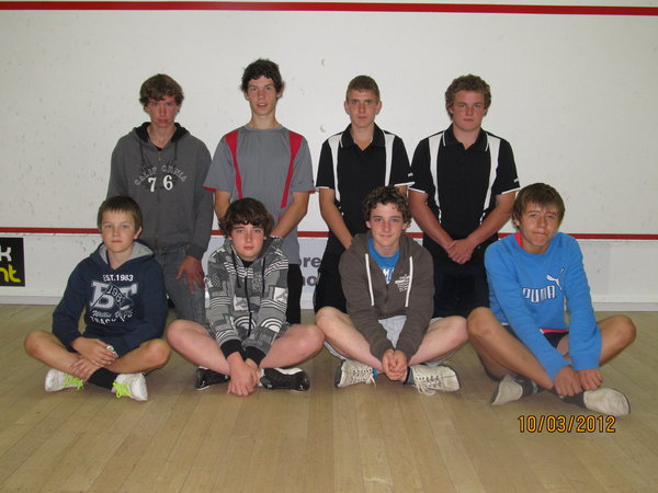 Central Junior Boys challenge against Squash Eastern