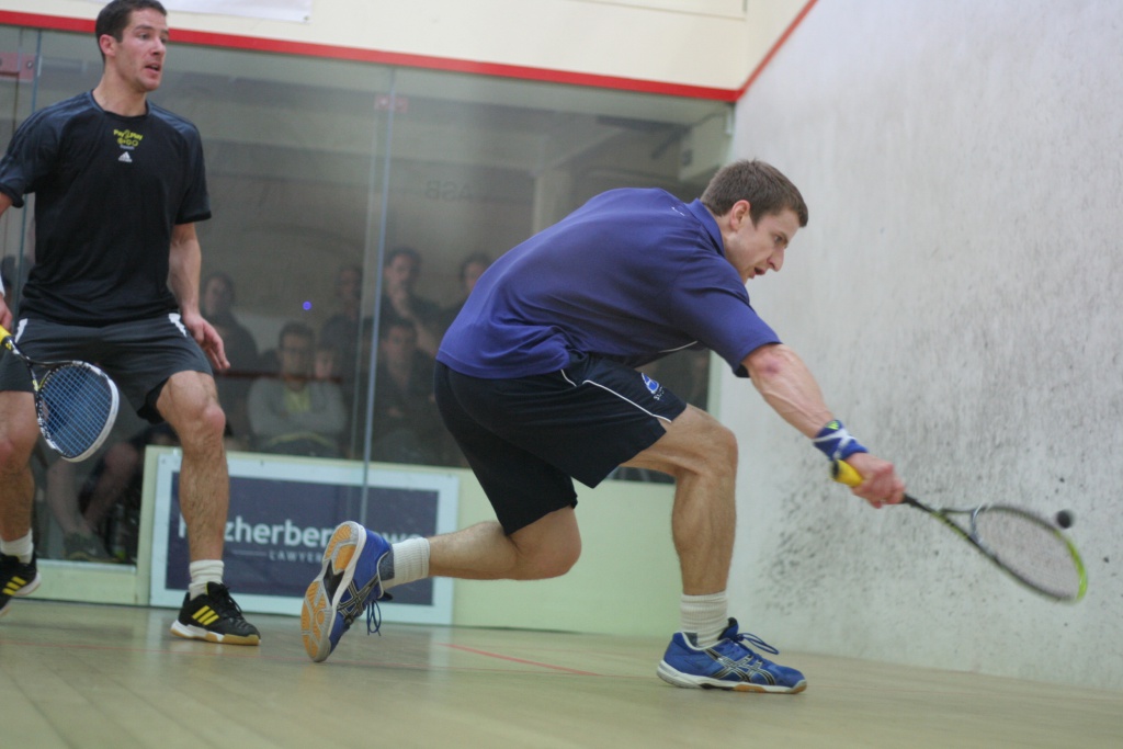 Clyne and Knight in PSA final SPN 2013