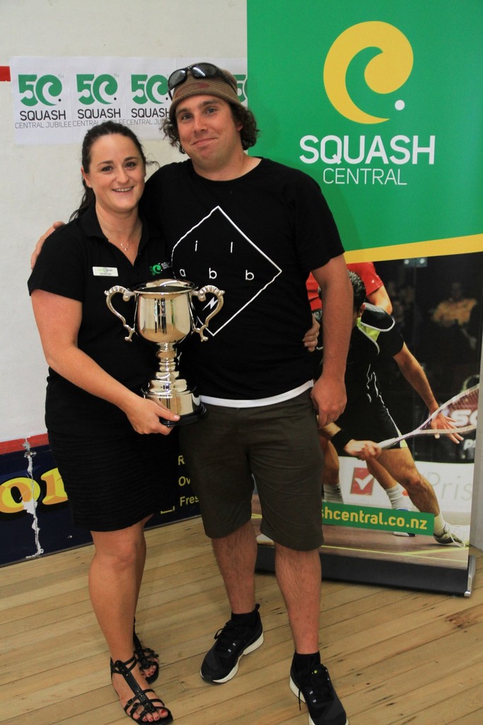 A small part of the SquashGym Palmerston North mens B grade Team who won Team of the year